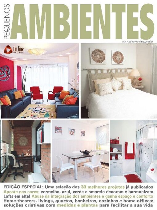 Title details for Pequenos Ambientes by Online Editora - Available